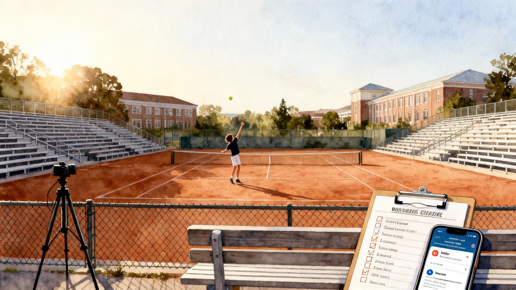 2025 College Tennis Recruiting Roadmap: WTN, UTR, Email, Video