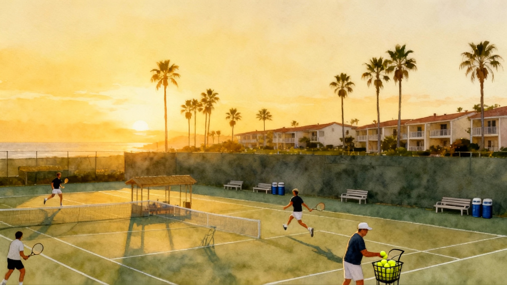 Best California Tennis Academies for Adults in 2025–2026