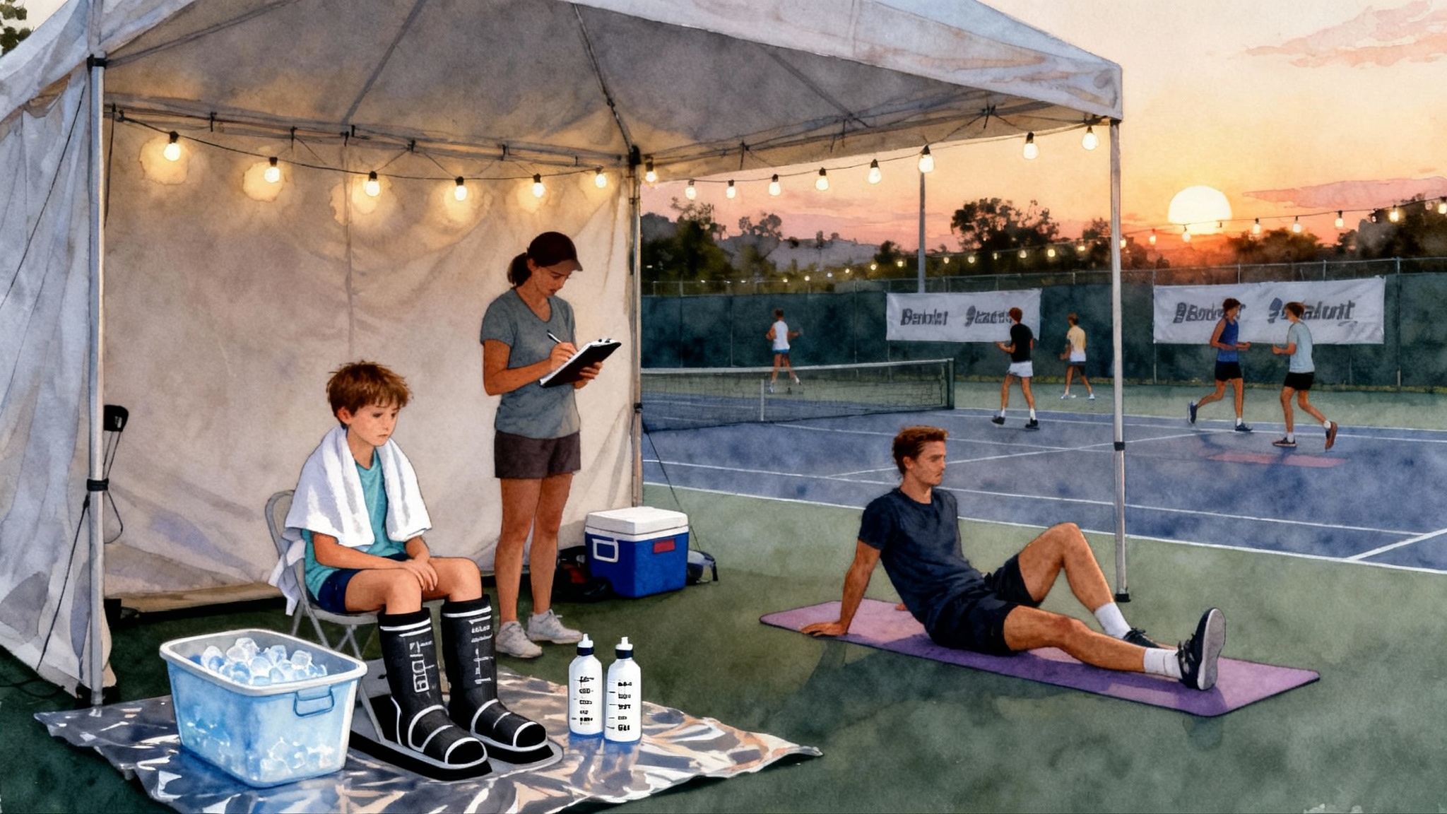 Tournament Weekend Recovery: A 48-Hour Tennis Protocol