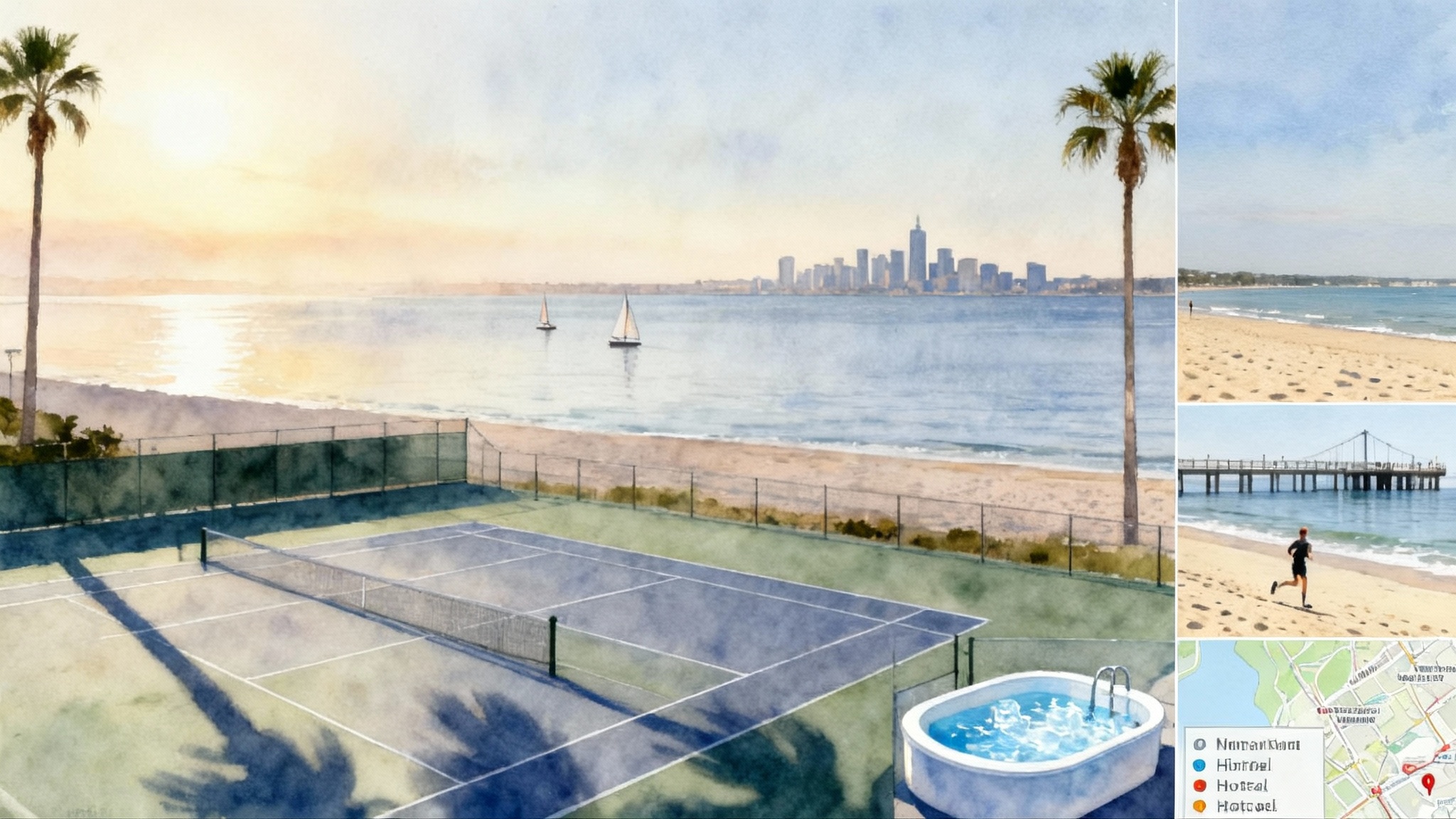 Newport Beach: The Ultimate Year-Round Base for Hard-Court Tennis
