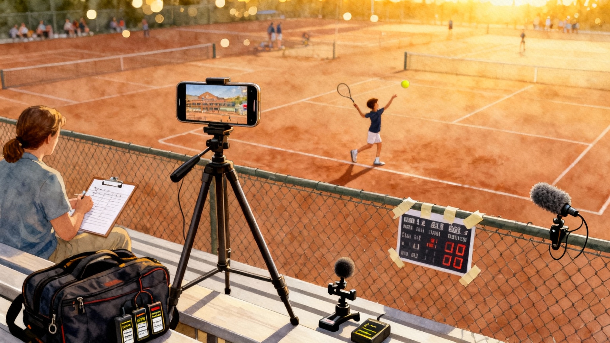 College Tennis Recruiting Video 2025: 3-Minute Reel Guide