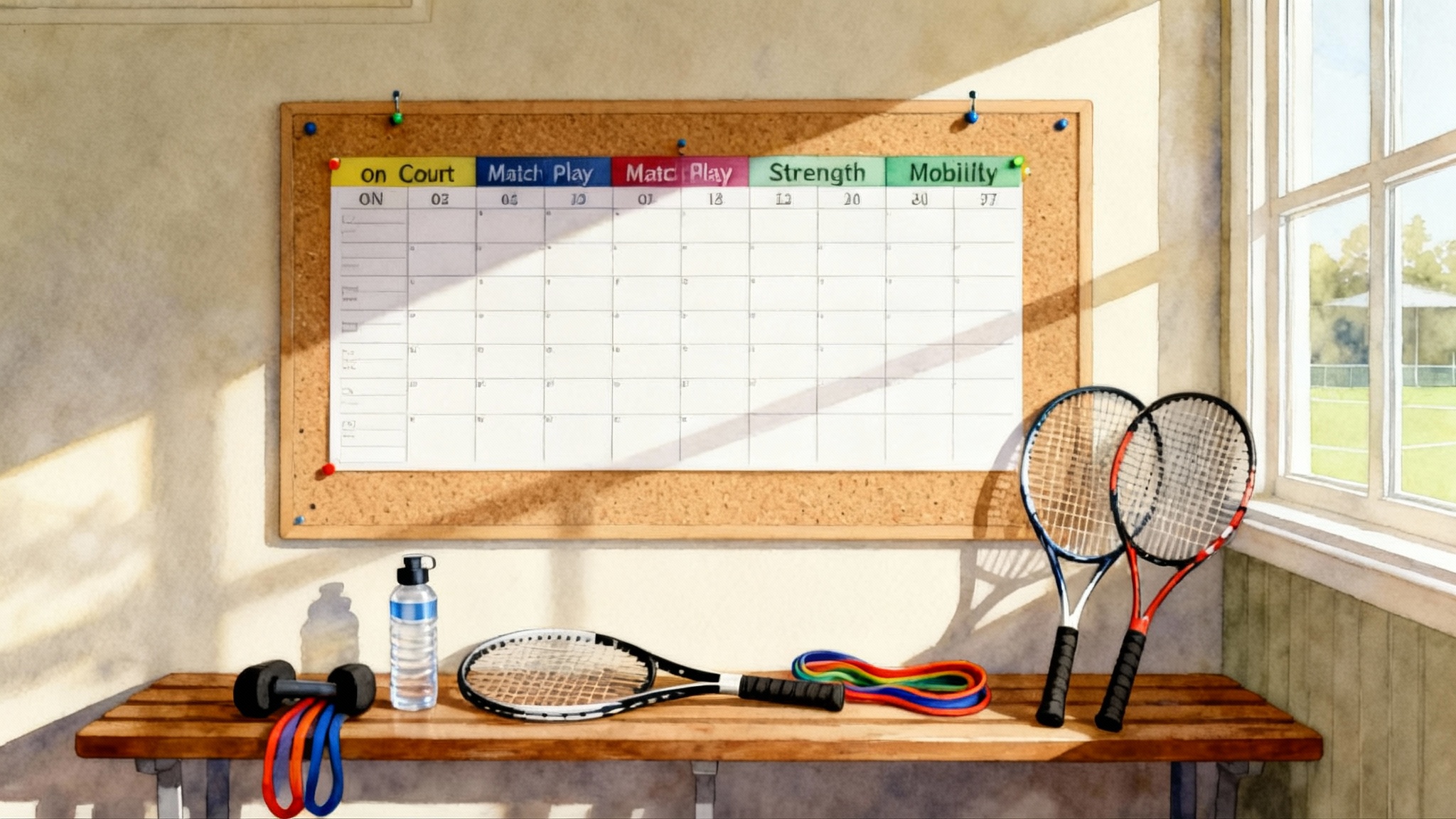 How Many Hours to Train in 2025: Weekly Tennis Plans by Age