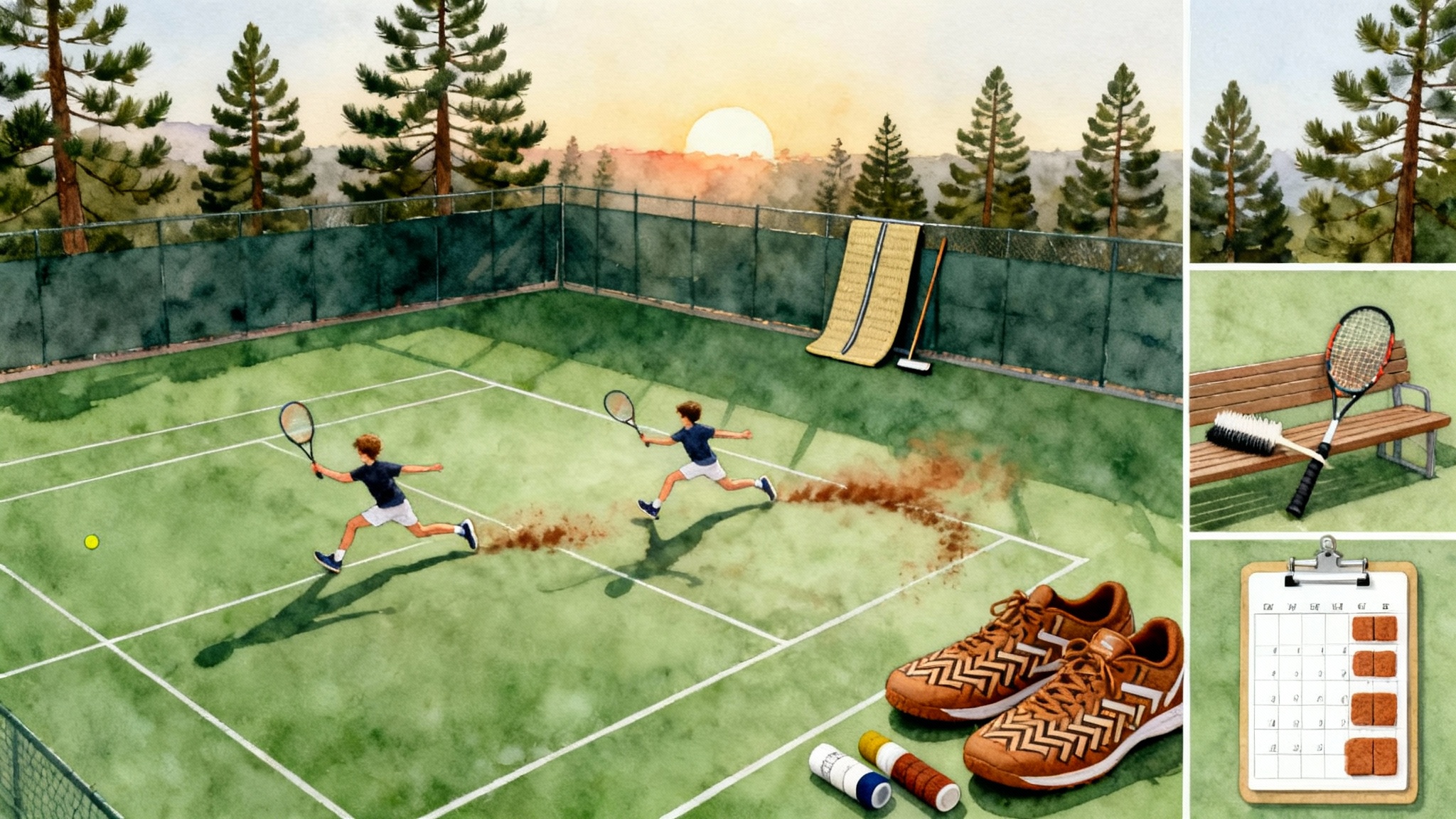 Clay-First Tennis: An 8 to 12 Week Plan for U.S. Players