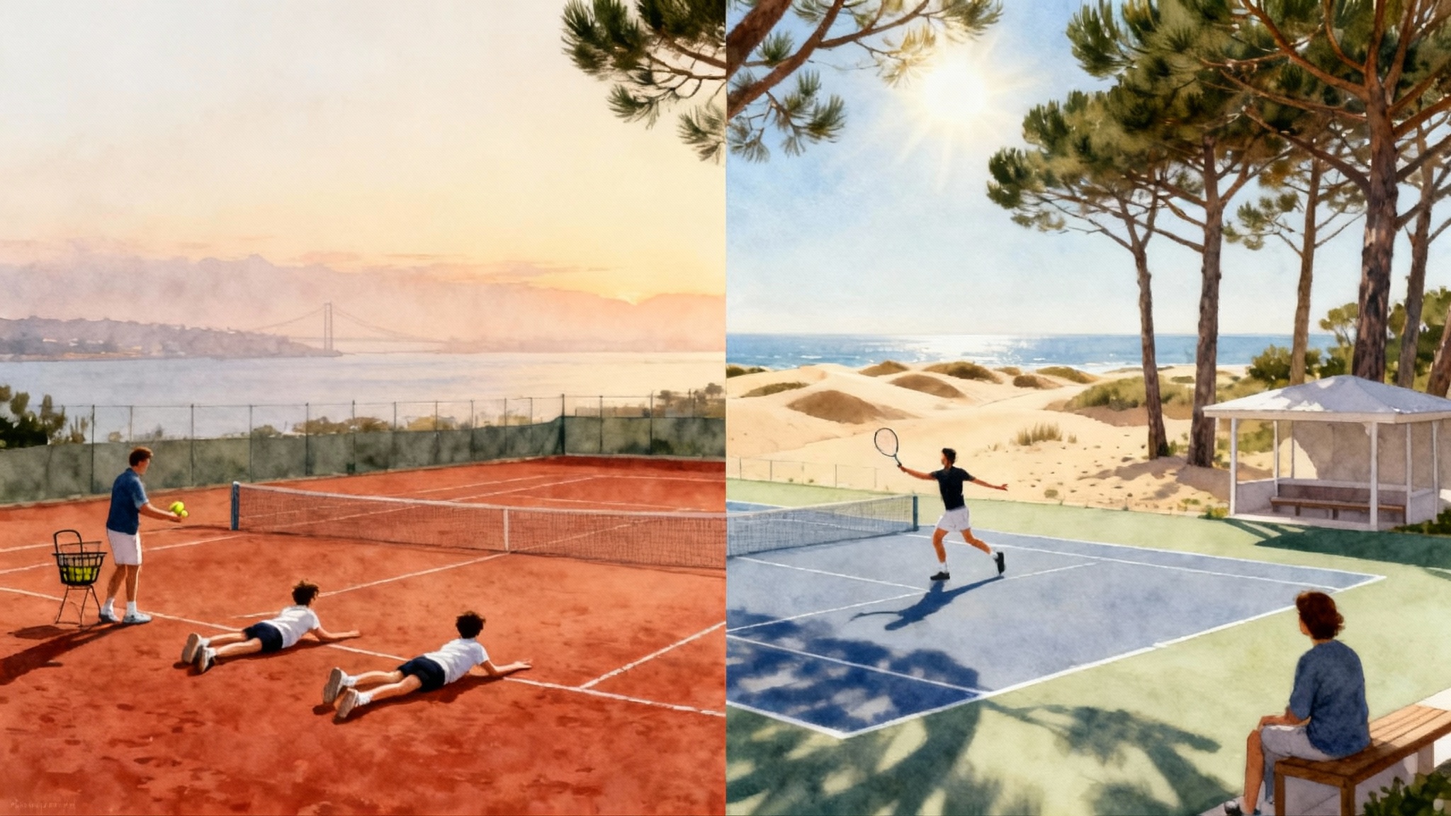 Best Portugal Tennis Academies 2025–2026: Lisbon vs Algarve