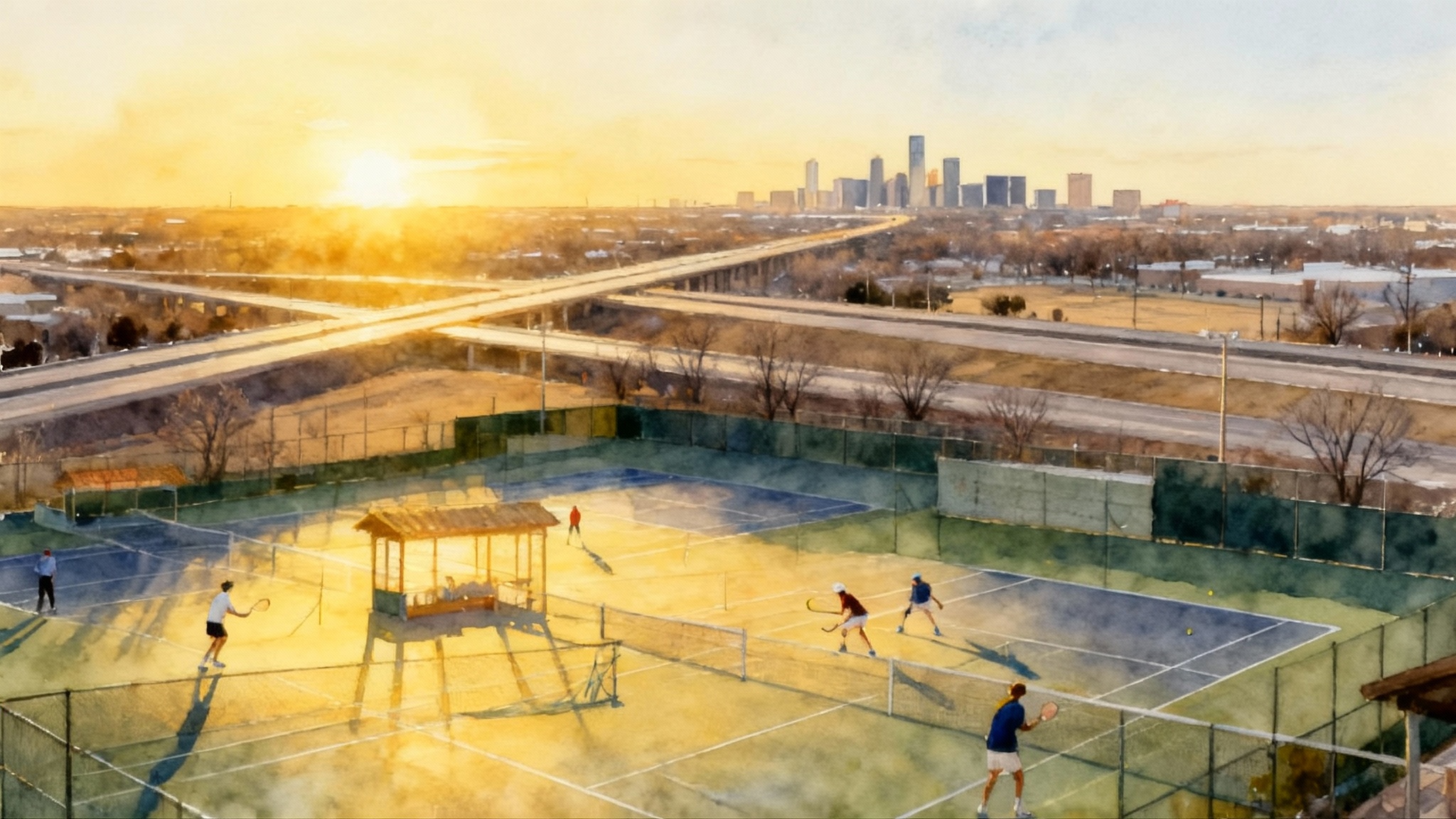 North Texas Winter Tennis 2025–26: DFW’s Reliable Outdoor Base