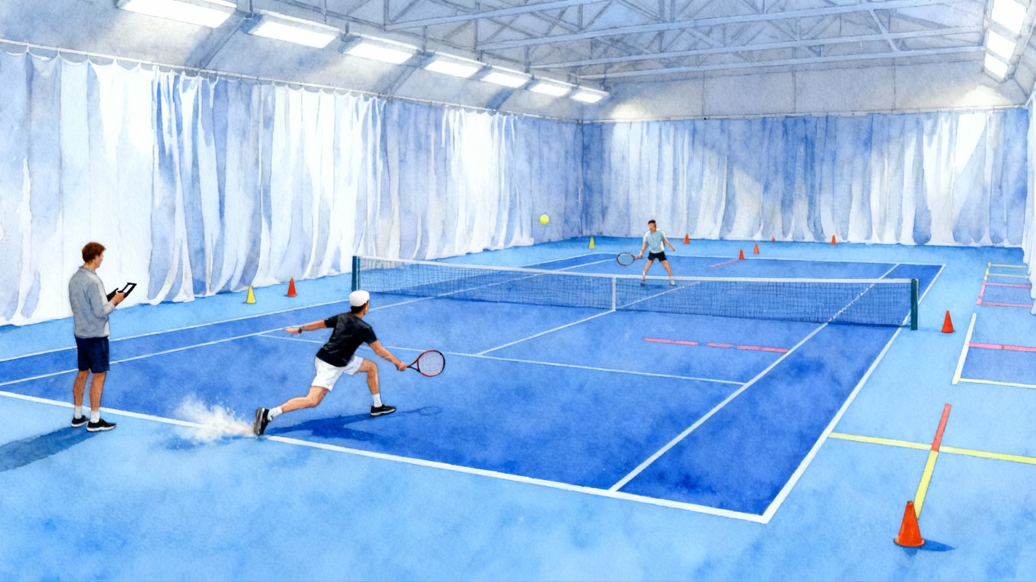 Indoor Tennis Transition: 4-Week Guide for Players and Parents