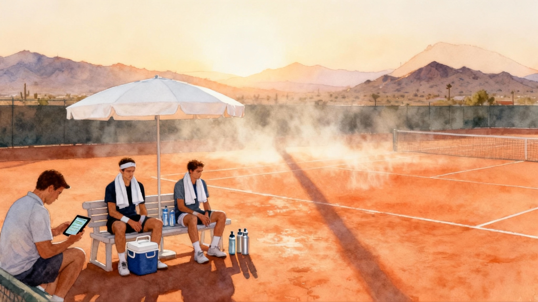 Heat and Air Quality Smart Tennis: 2025 Hydration Guide