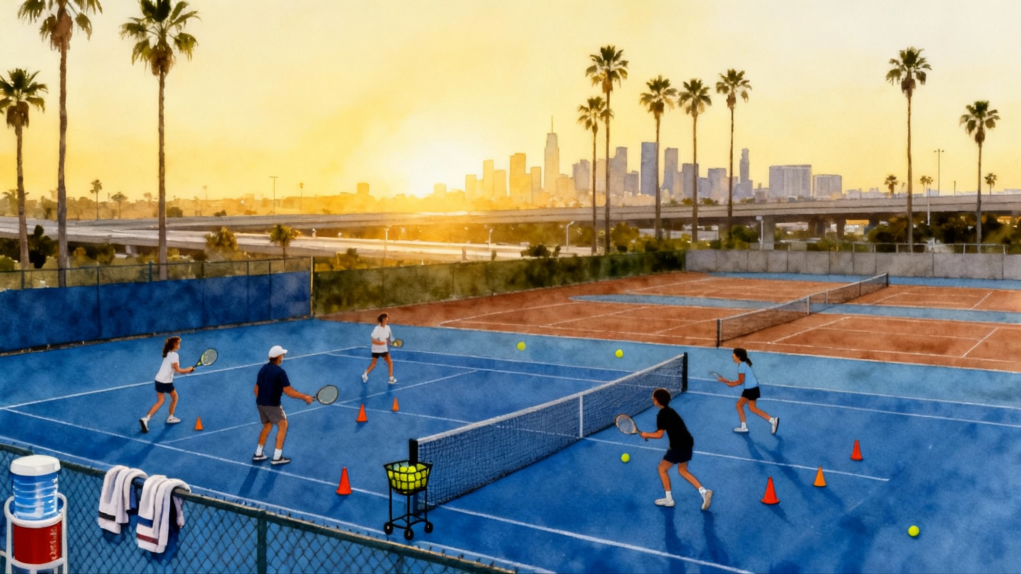 Best Southern California Tennis Academies 2025–2026
