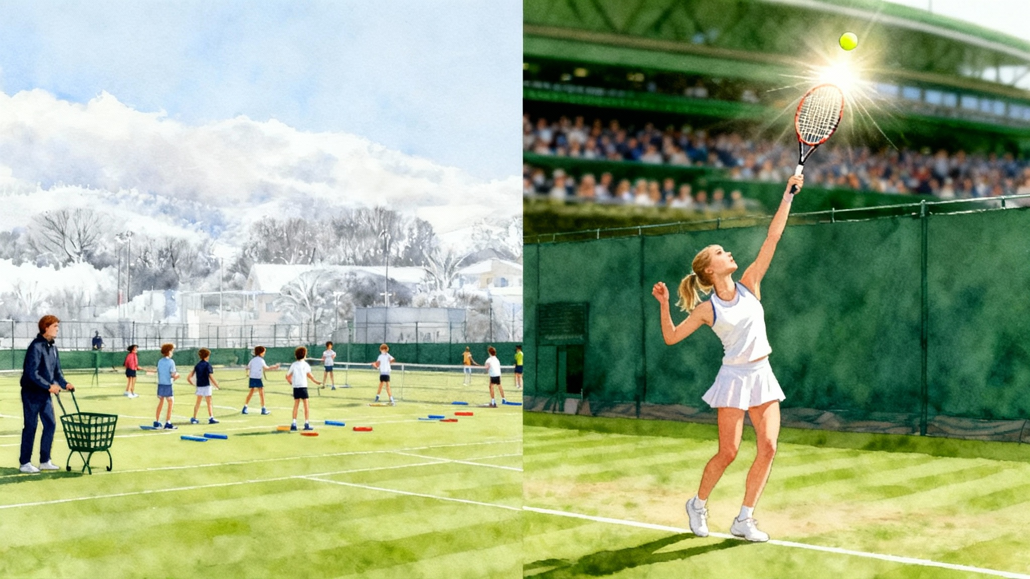 From Spartak to Wimbledon: Elena Rybakina’s Club Academy Path