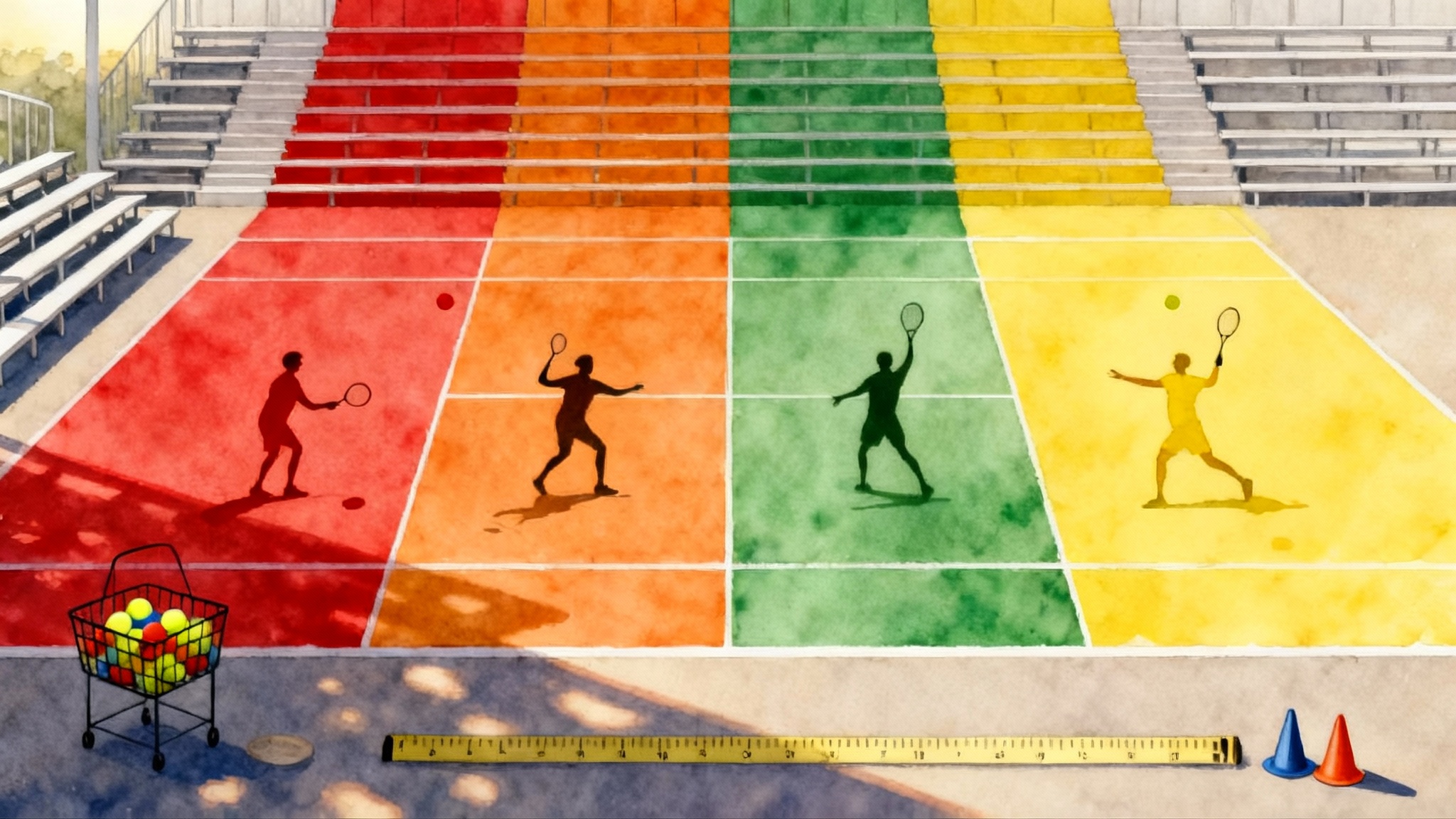 Yellow Ball Ready 2025: Skills from Red Orange Green to Full Court