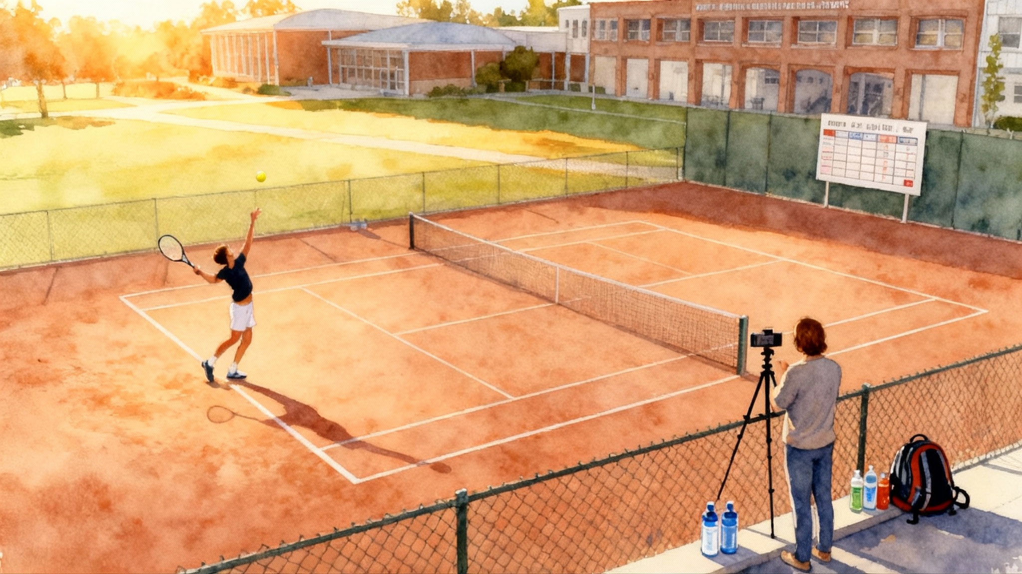 College Tennis Recruiting 2025–2026: Emails, Video, Visits
