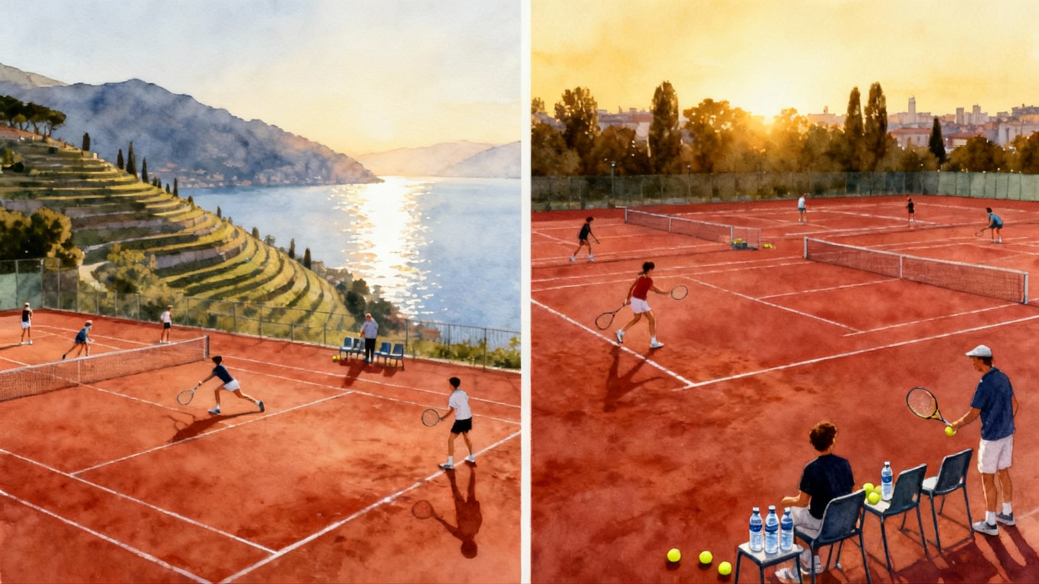 Best Tennis Academies in Italy 2025–2026: Lake Garda vs Parma