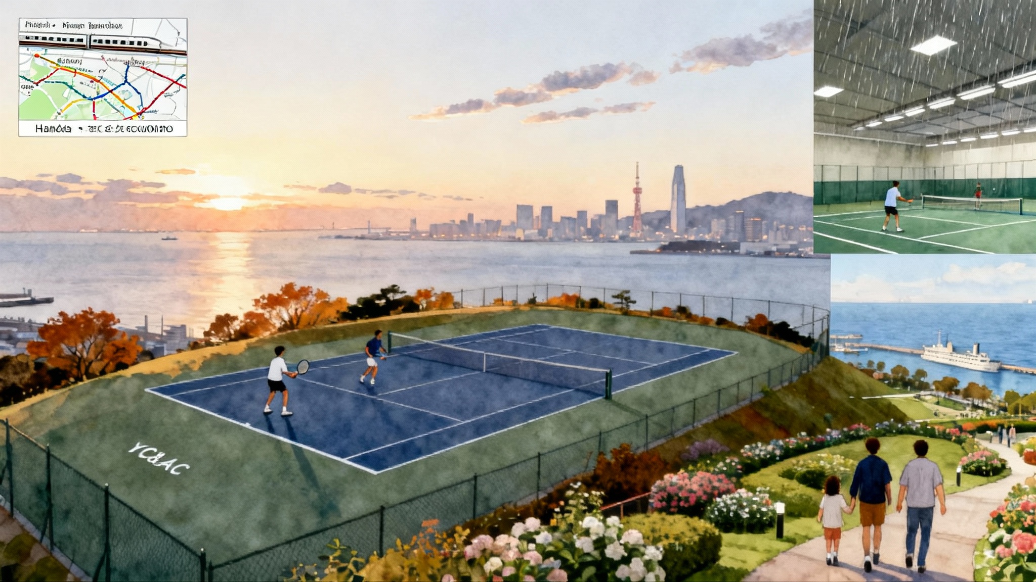 Yokohama Tokyo Tennis 2025-26: Climate-Smart Training at YC&AC