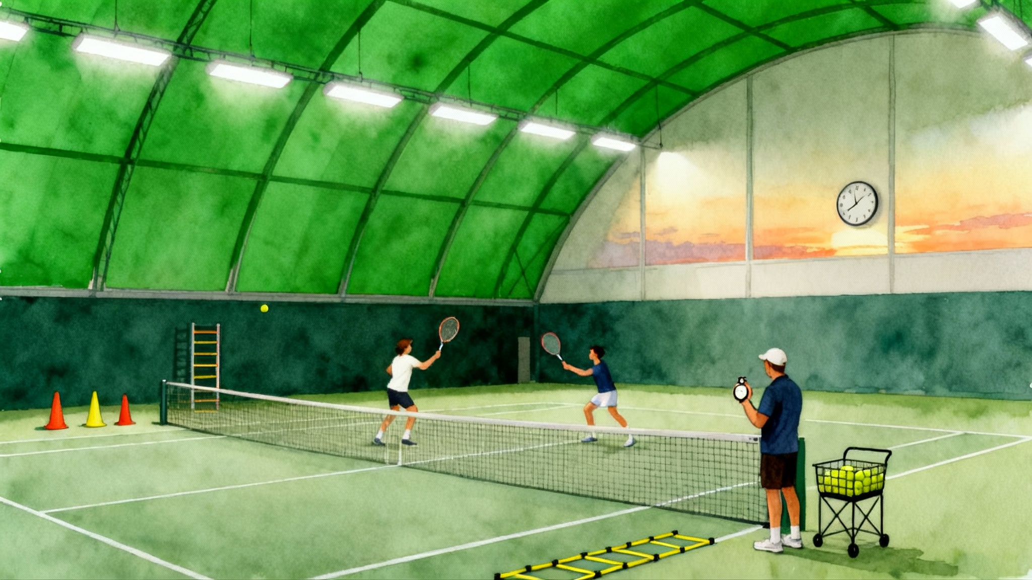 Outdoor-to-Indoor Tennis 2025: Fall Transition Playbook