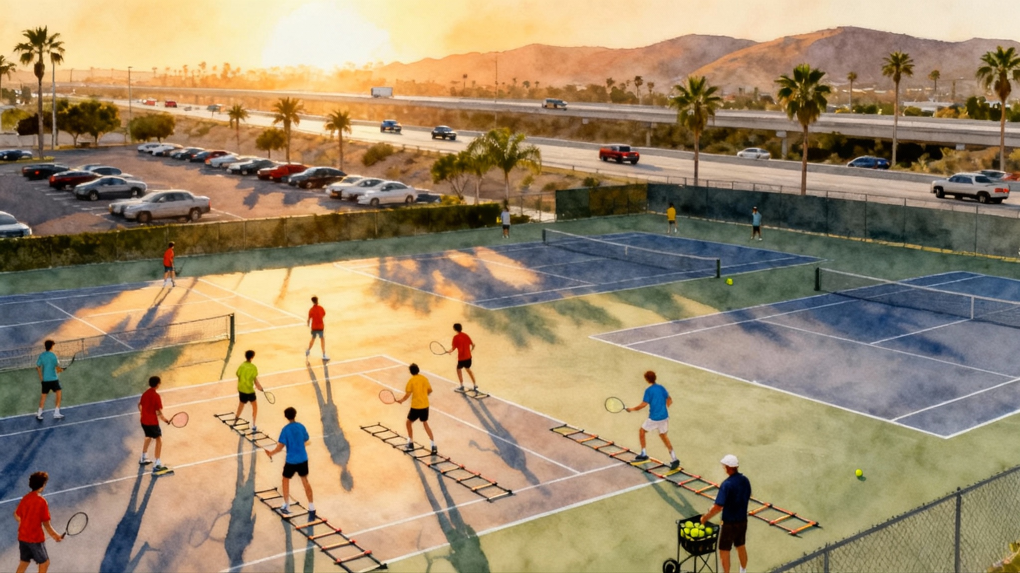 Best Los Angeles and Orange County Tennis Academies 2025–2026