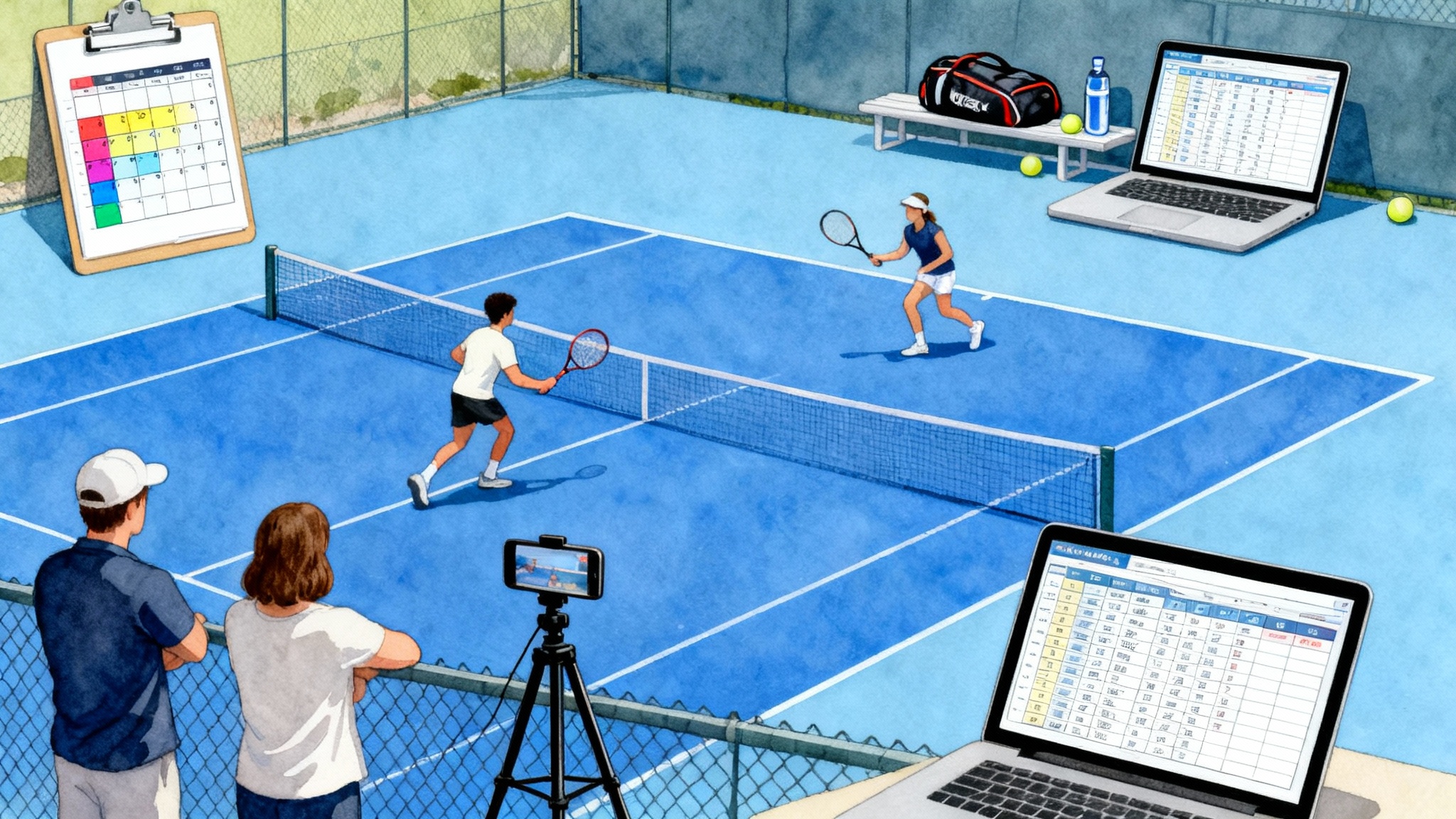 College Tennis Recruiting 2025-2026: Grade-by-Grade Playbook