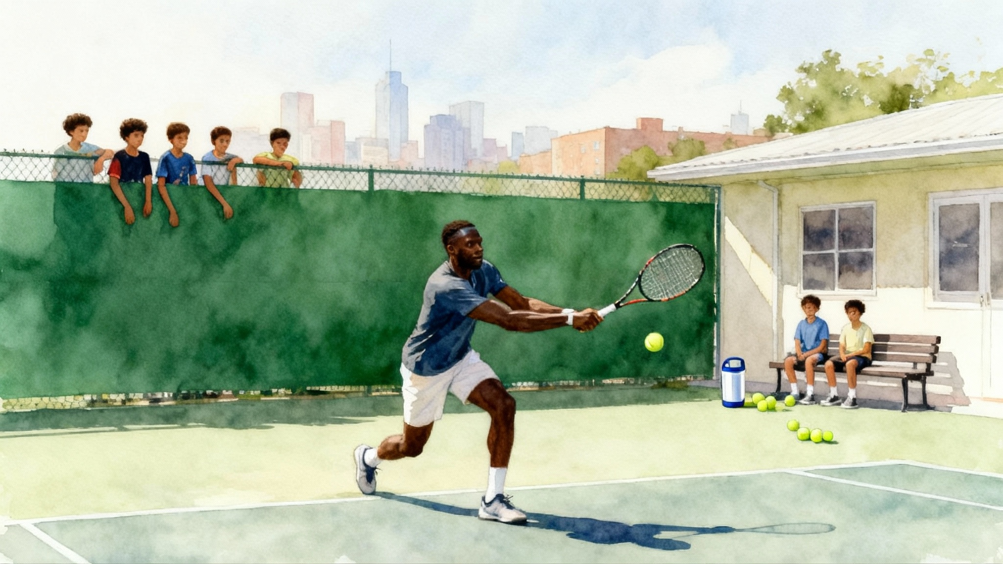 From JTCC to Center Court: Frances Tiafoe’s Path to the ATP Tour