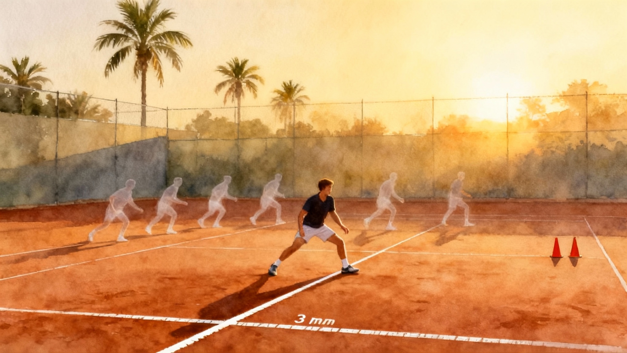 Footwork First: 5 Tennis Patterns, from Split Step to Shuffle