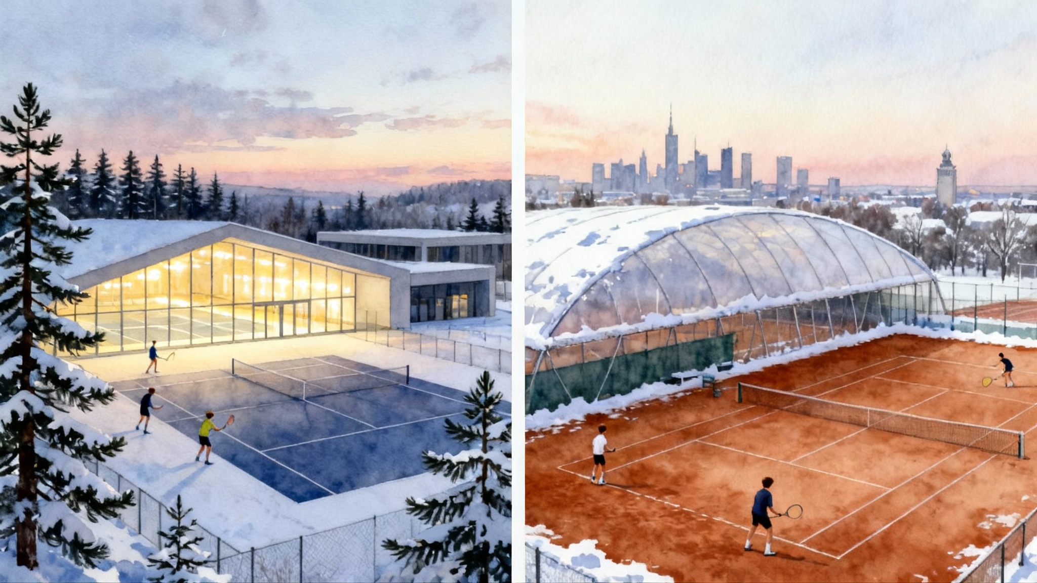Kozerki vs Ghedina: Central Europe Tennis Academies 2025–2026