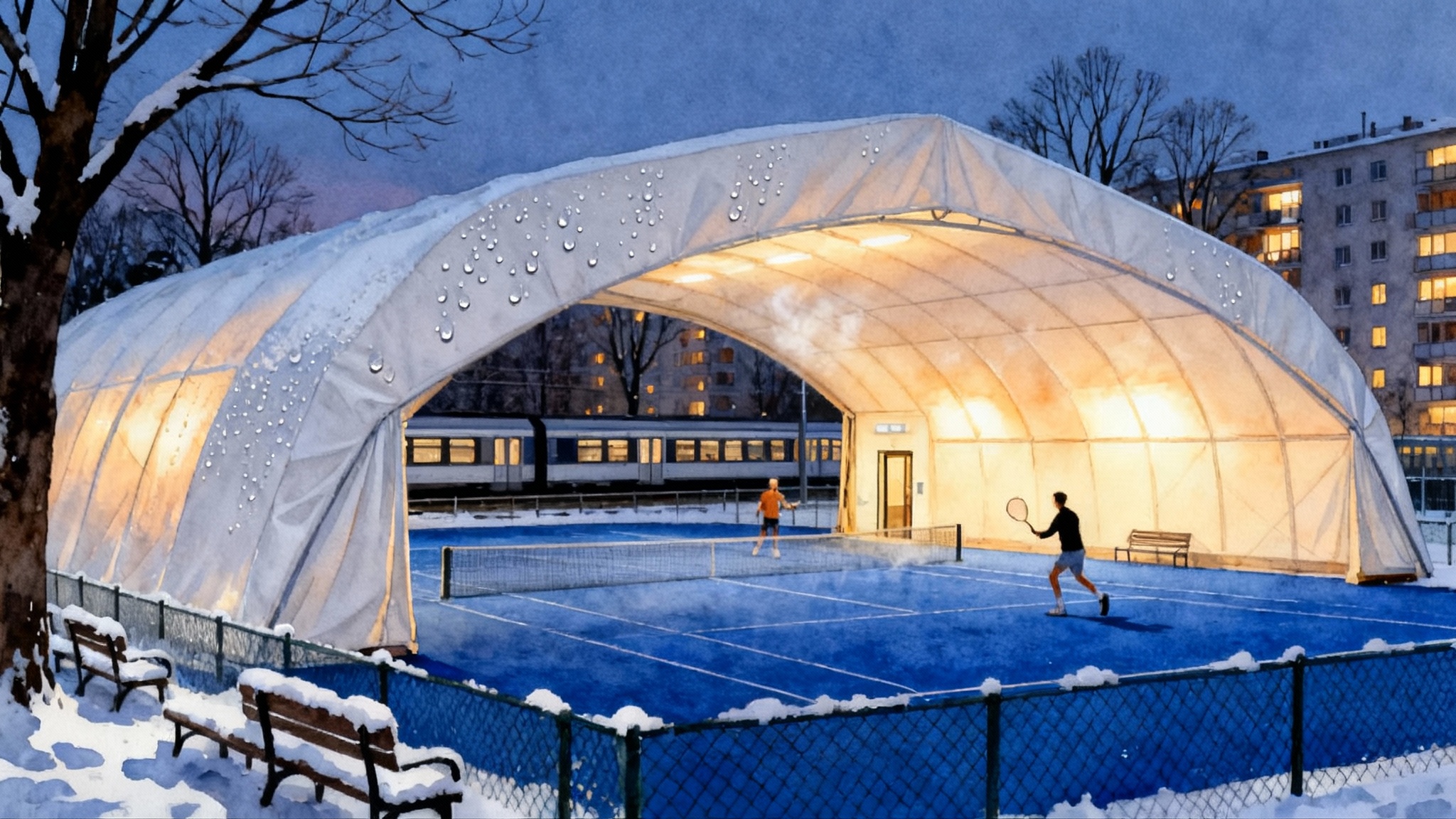 Berlin Winter Tennis 2025–26: Domes, Daylight, and TennisTree