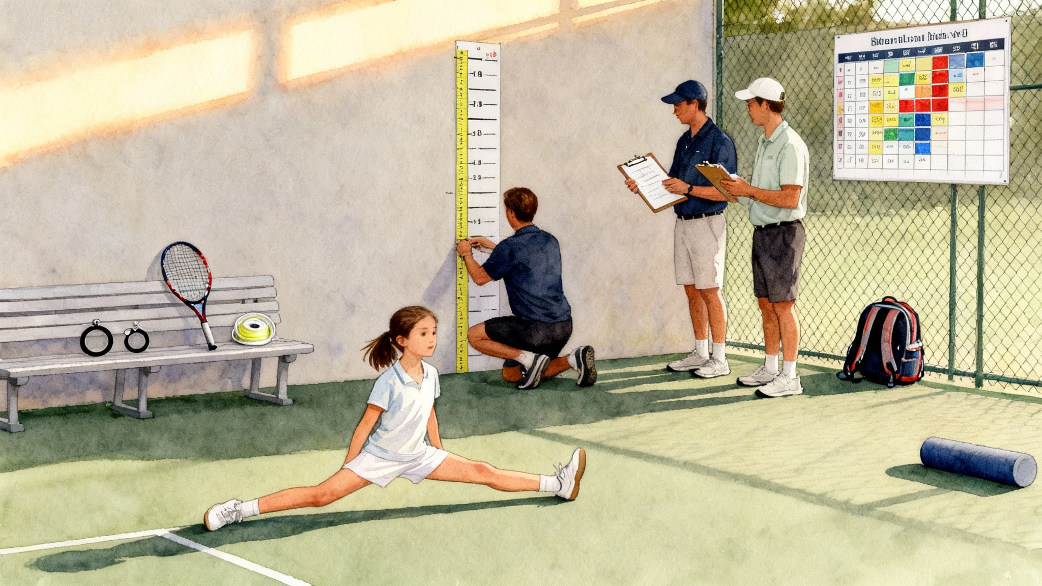 Growth-Spurt Playbook for Junior Tennis: Training and Technique