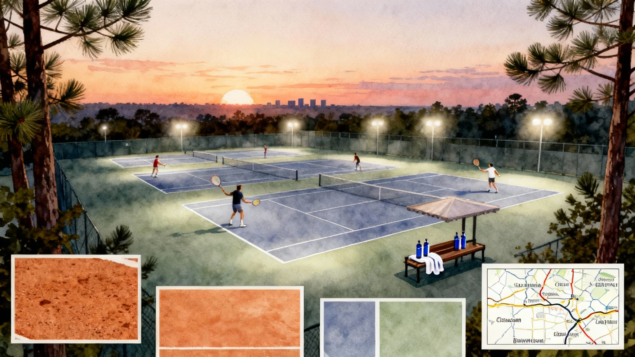 Atlanta Tennis 2025–26: America’s Most Practical Year-Round Base