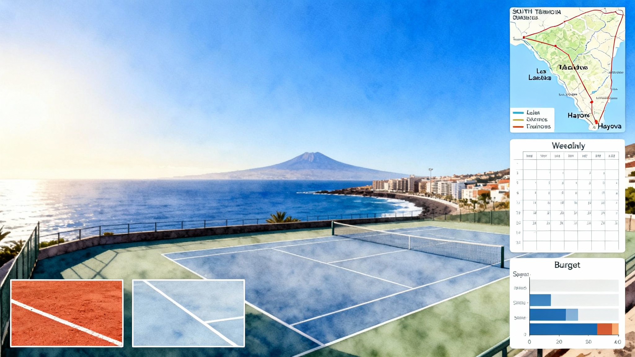 Tenerife 2025-26: Europe’s easiest winter-sun tennis base