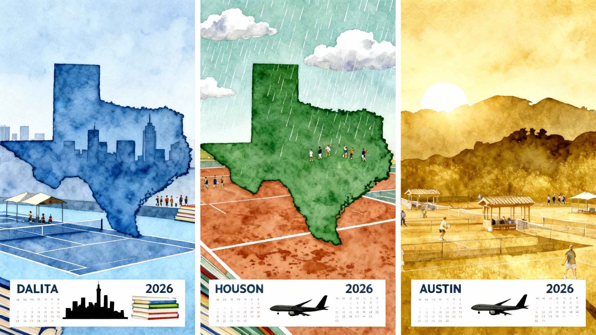 Best Texas Tennis Academies 2025–2026: Dallas, Houston, Austin