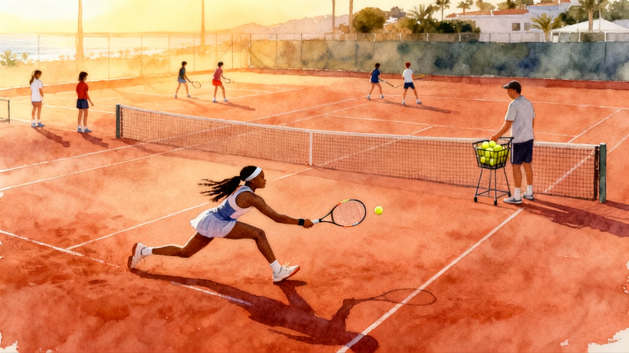 Coco Gauff: Champ'Seed to Roland Garros at Mouratoglou Academy