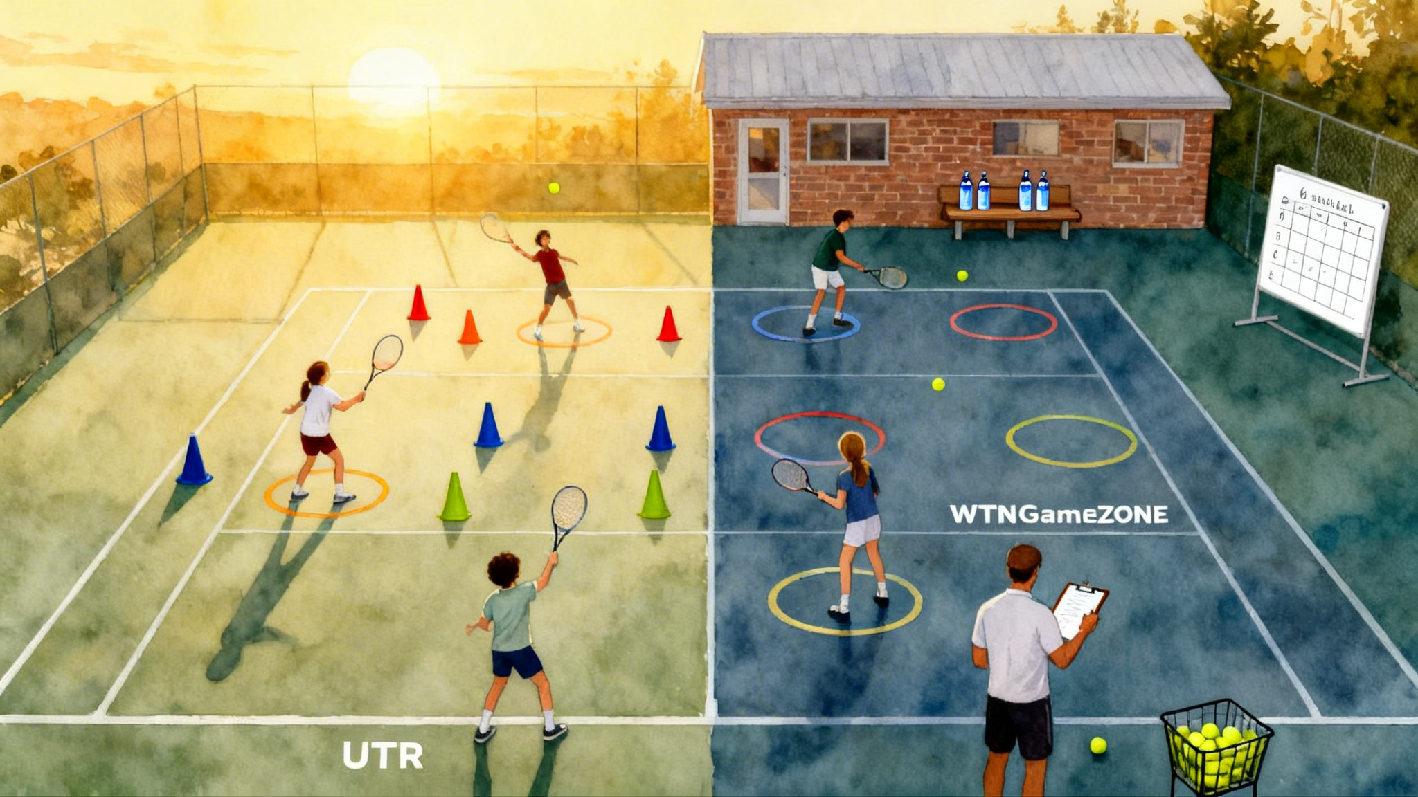 UTR vs WTN in 2026: Smart Match Planning and Training