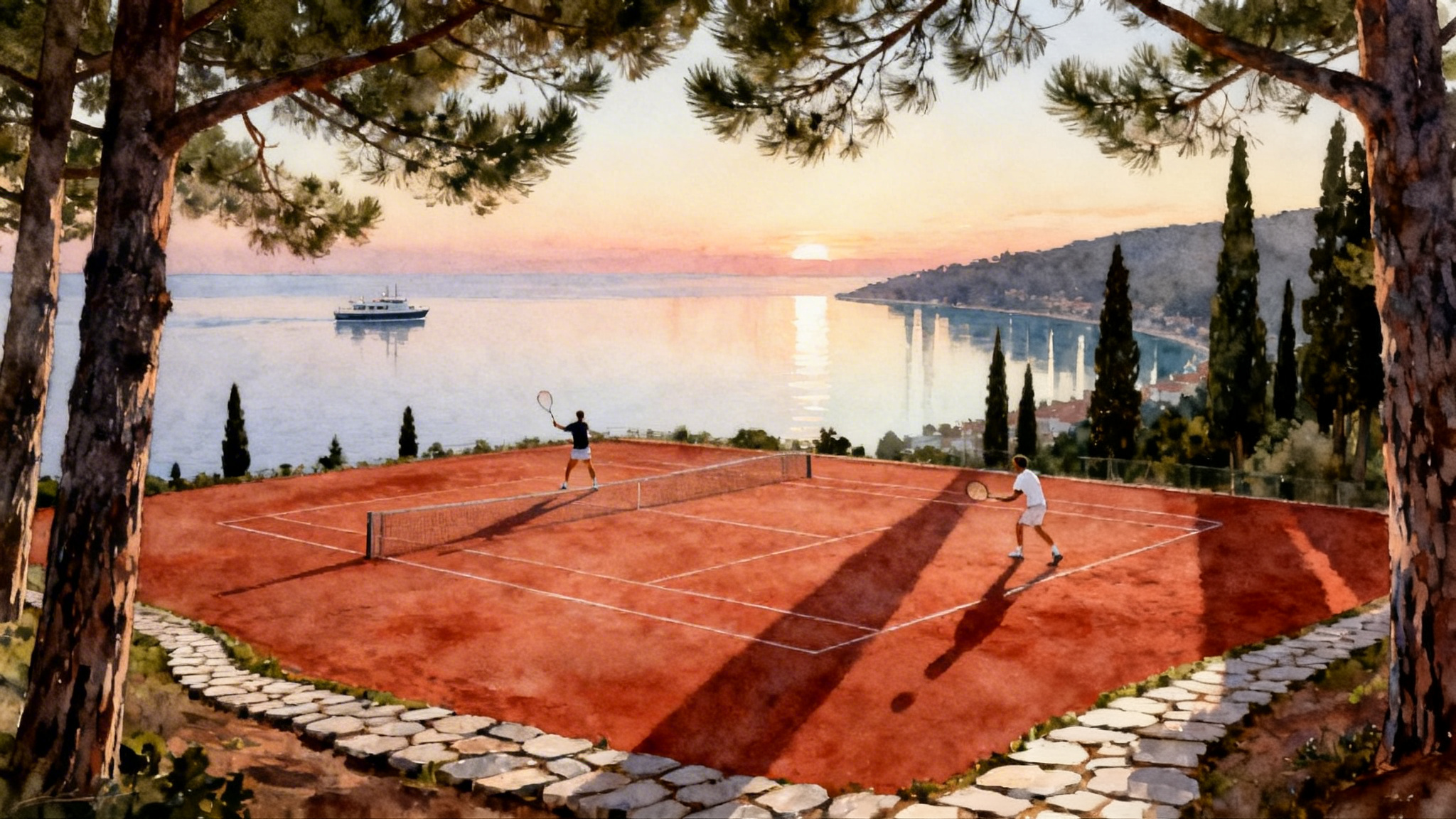 Lošinj Croatia: Shoulder-Season Clay with Ljubicic Academy