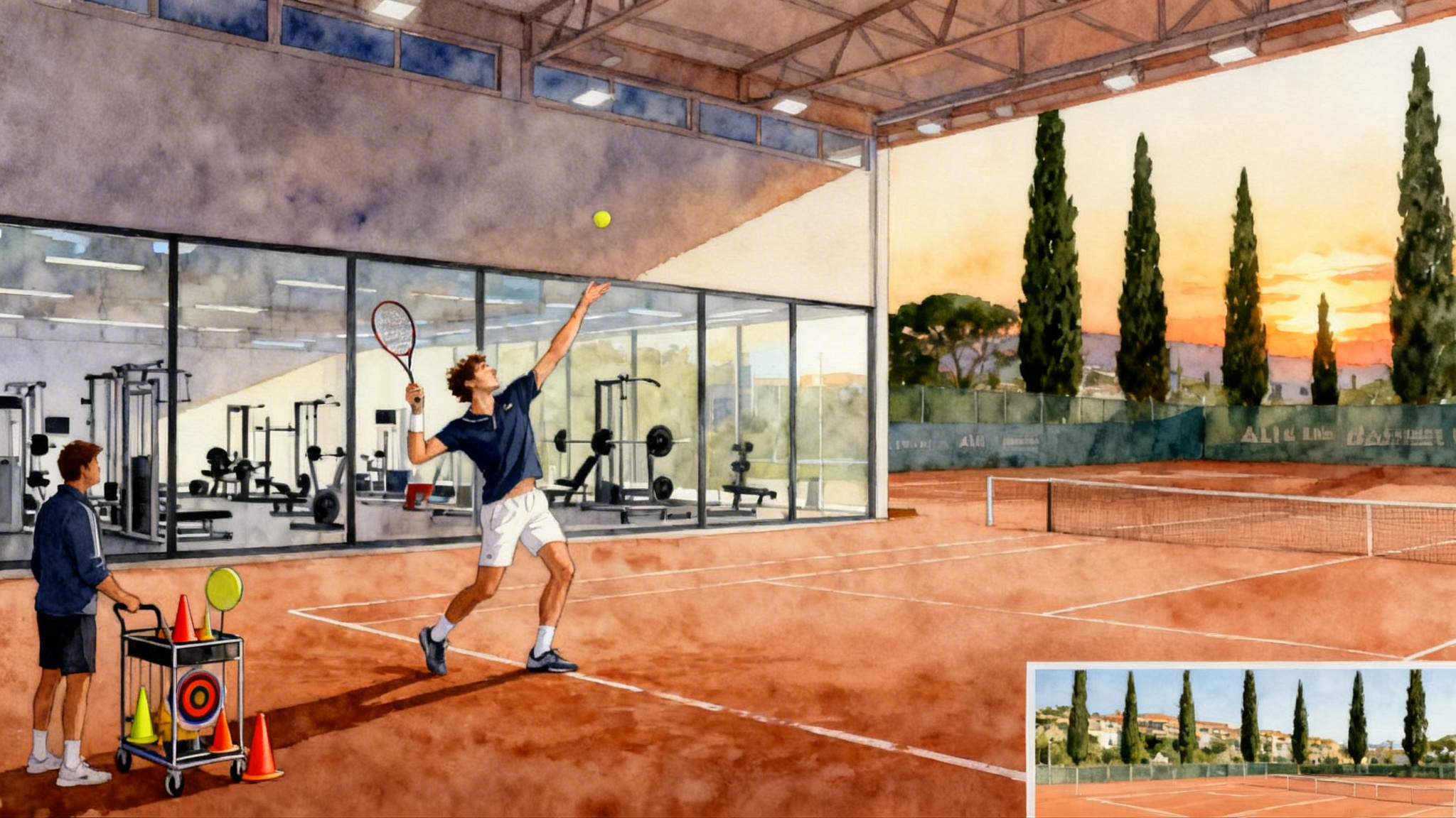 From Metz to All In: Tsonga and Ascione’s plan for Humbert