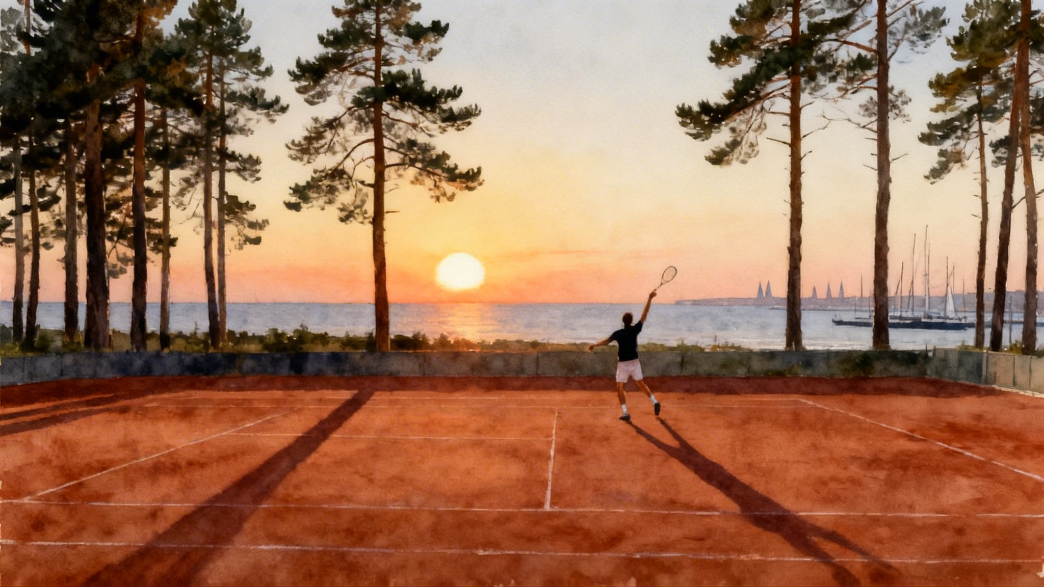 Baltic Summer Tennis Escape: Train in Vilnius, Riga, Tallinn