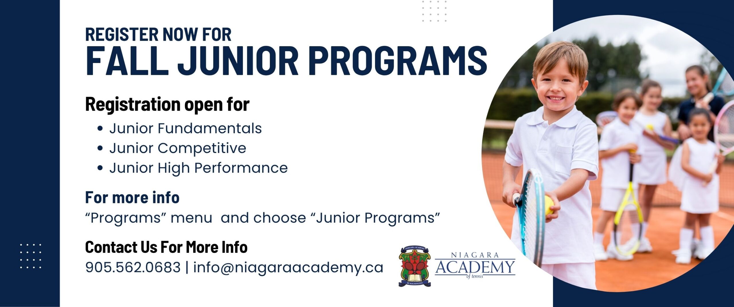 Niagara Academy of Tennis, Vineland, Canada — image 1